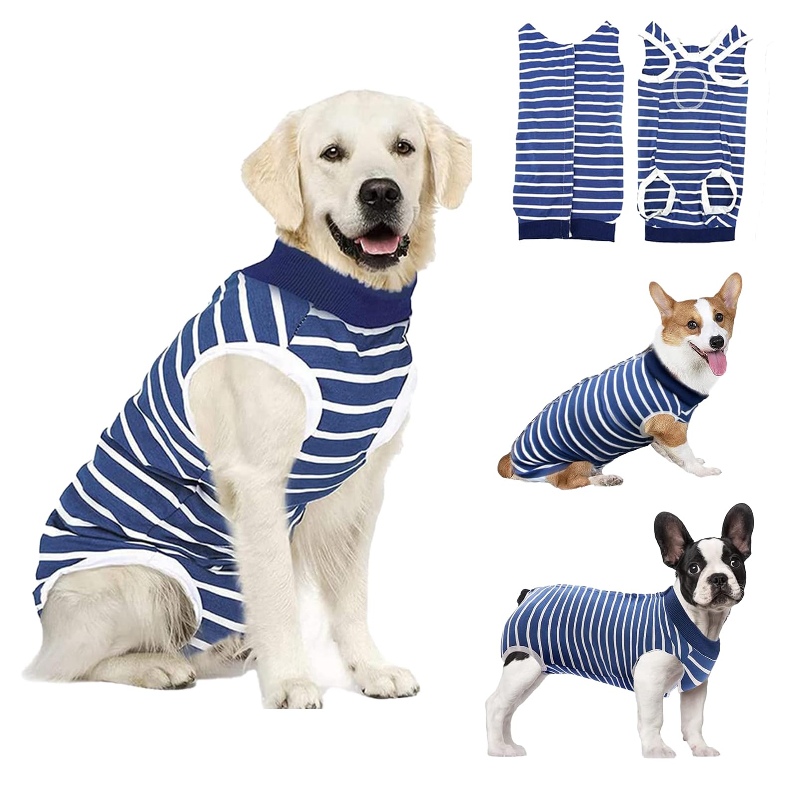 Amazon | Peukialt 犬用 手術後服 犬術後ウェア 術後保護服 エリザベス